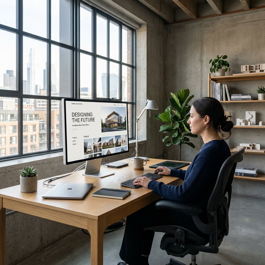 Professional website redesign services transforming an old site into a modern design in Dubai